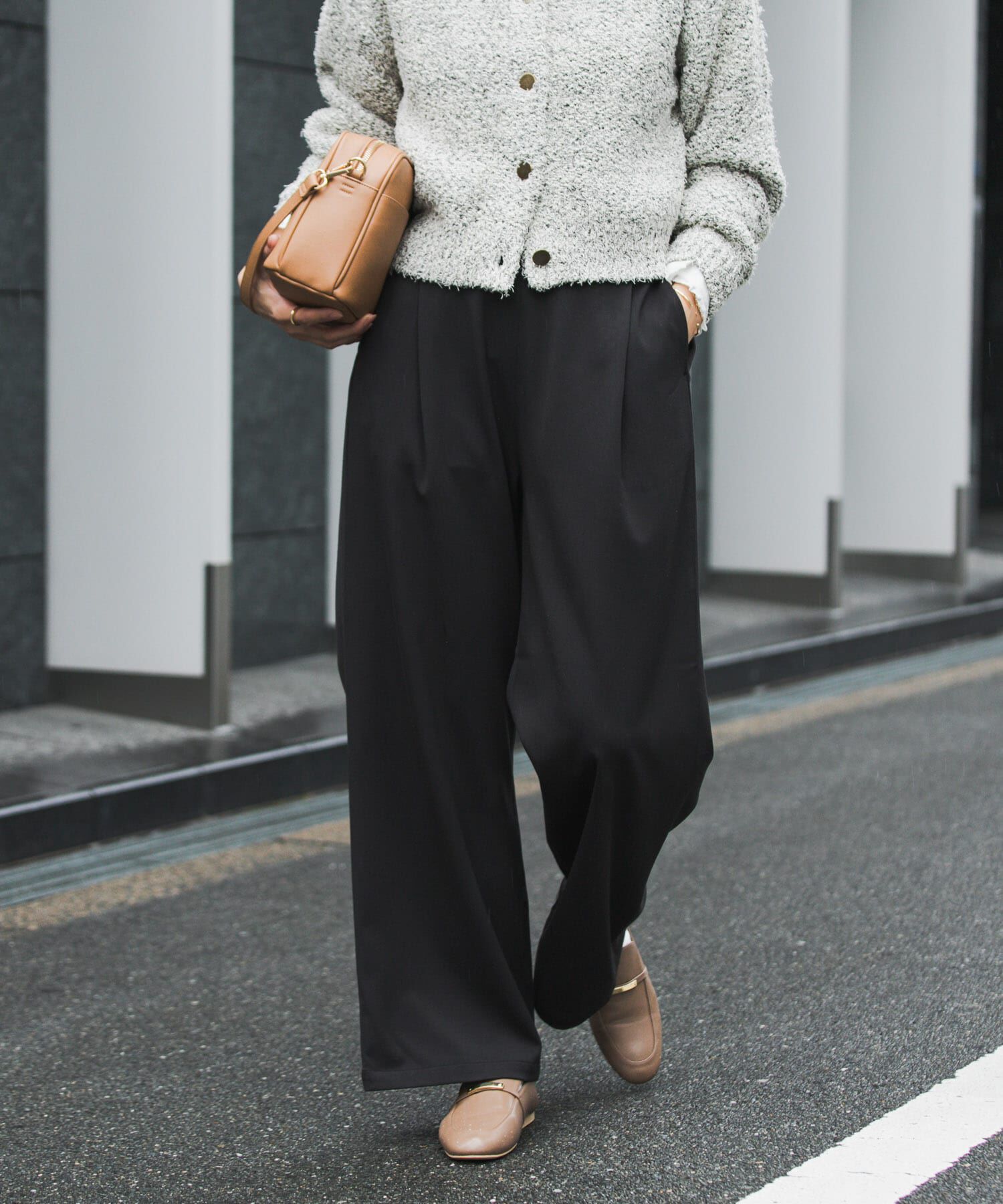 URBAN RESEARCH DOORS「『仁村紗和さん着用』『UR TECH』完声フロントタックイージーパンツ」|その他|