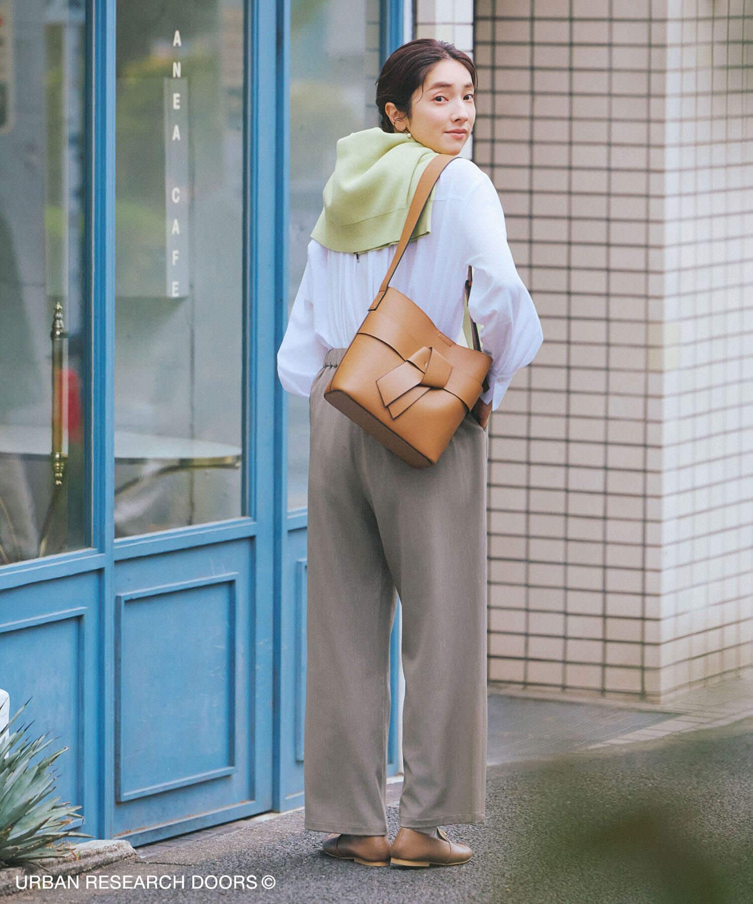 URBAN RESEARCH DOORS「『仁村紗和さん着用』『UR TECH』完声フロントタックイージーパンツ」|その他|