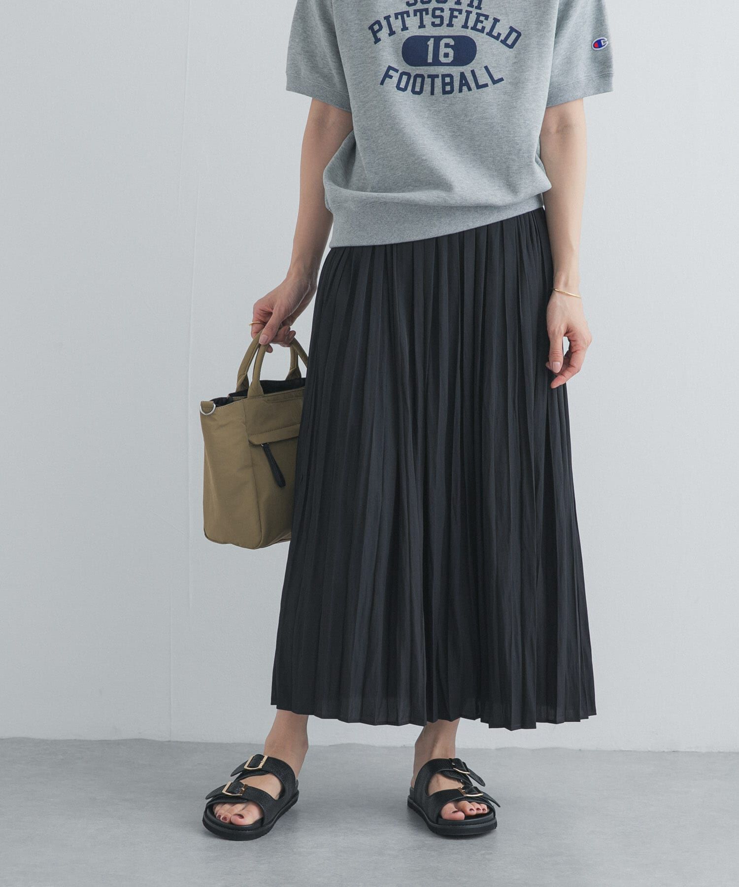 URBAN RESEARCH DOORS「ランダムプリーツスカート」|スカート|