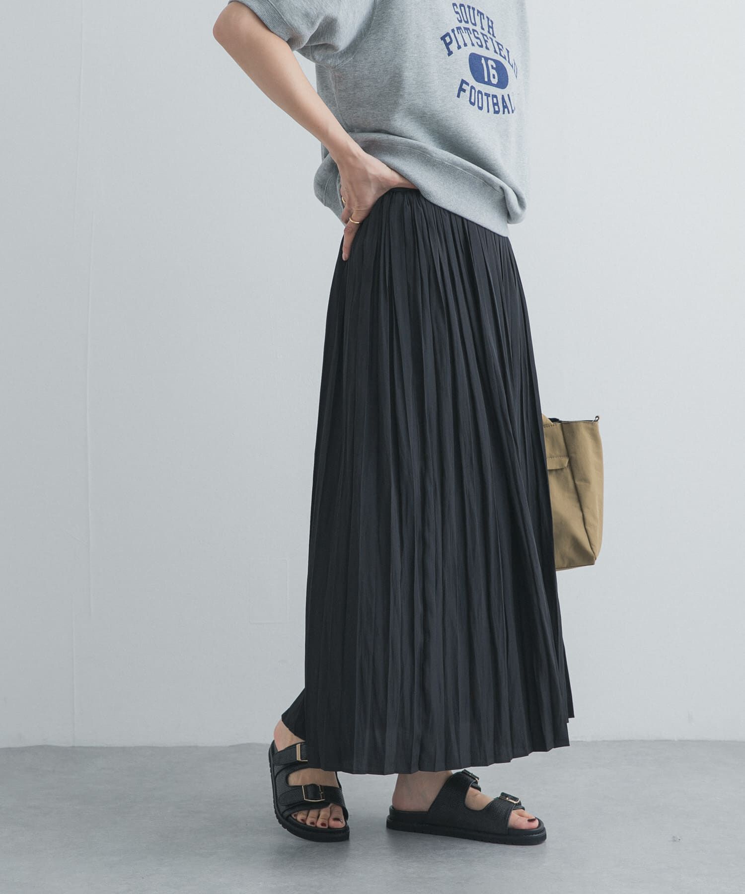 URBAN RESEARCH DOORS「ランダムプリーツスカート」|スカート|