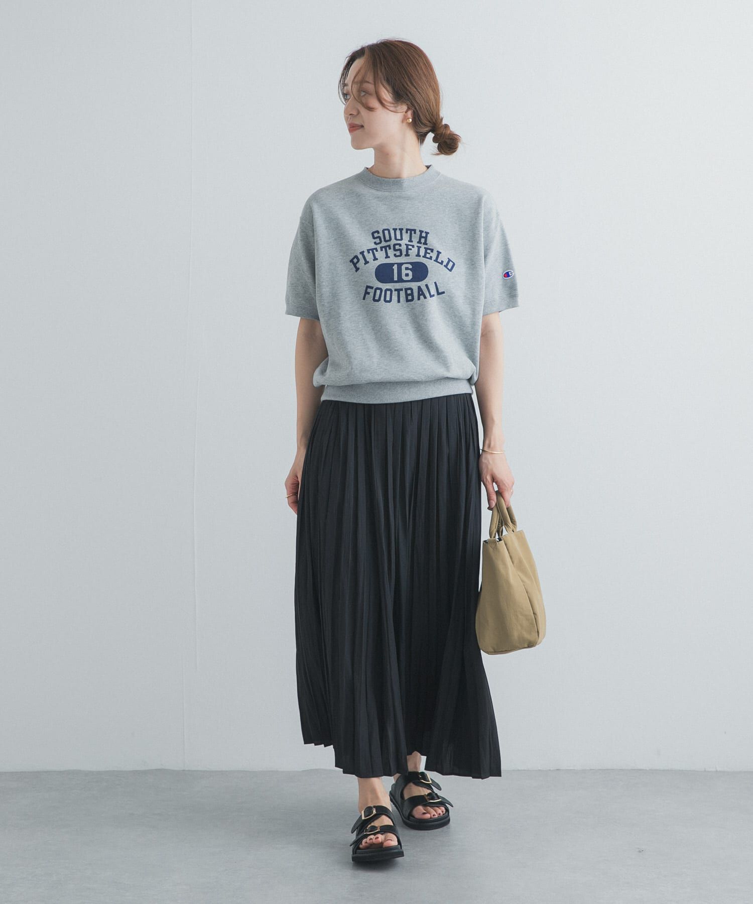 URBAN RESEARCH DOORS「ランダムプリーツスカート」|スカート|