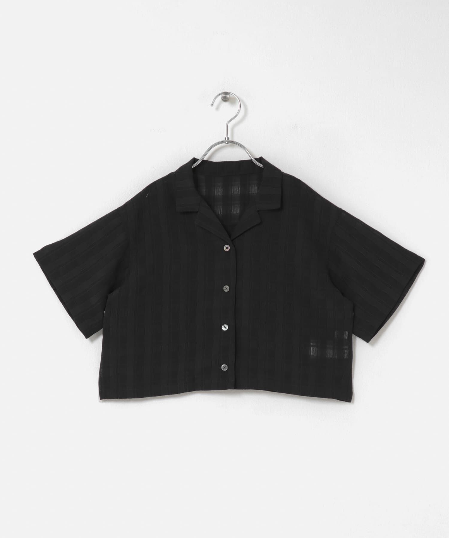 URBAN RESEARCH DOORS「シアーチェックオープンカラーシャツ(KIDS)」|その他|