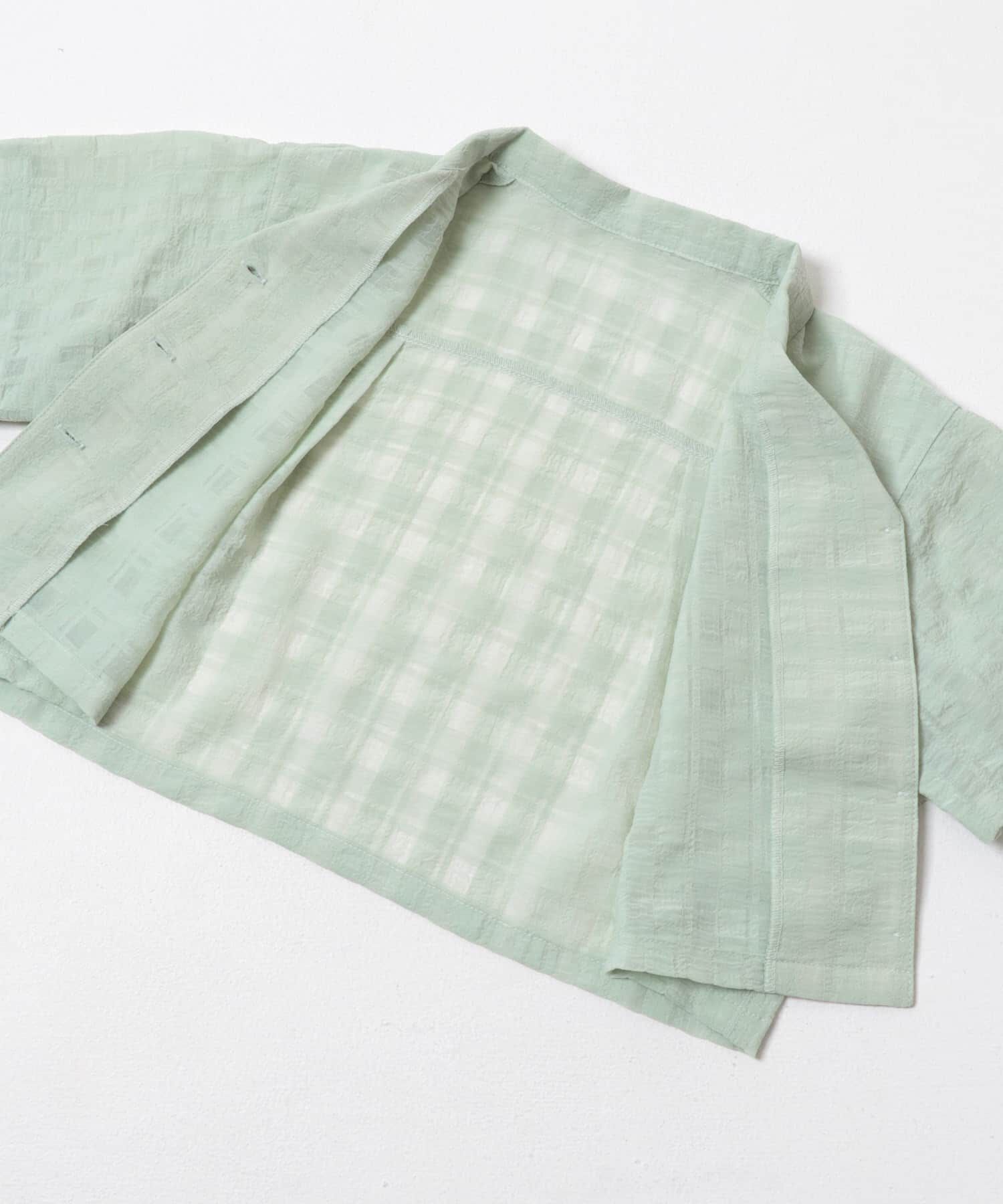 URBAN RESEARCH DOORS「シアーチェックオープンカラーシャツ(KIDS)」|その他|