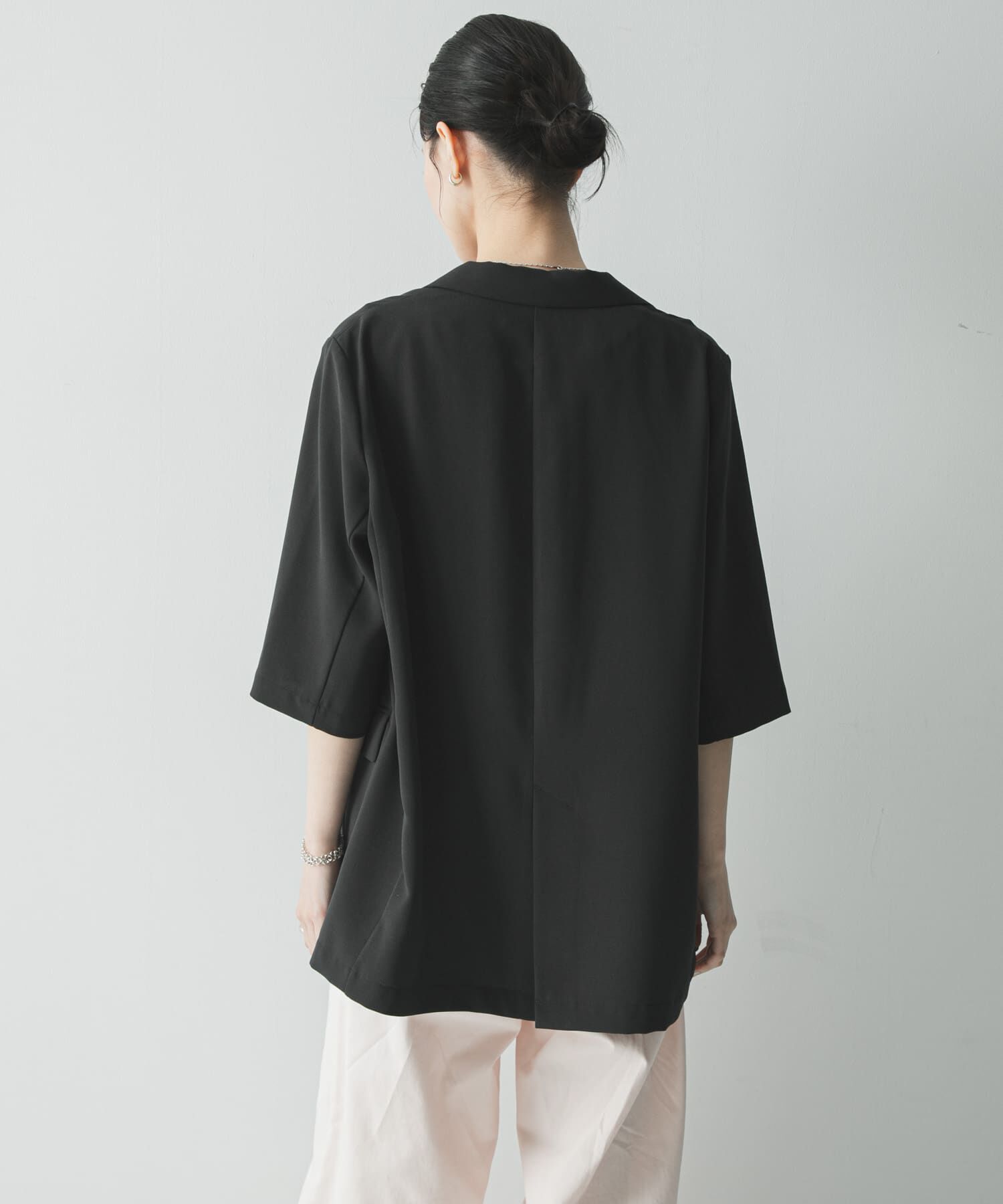 URBAN RESEARCH「『UR TECH DRYLUXE』ハーフスリーブジャケット」|その他|