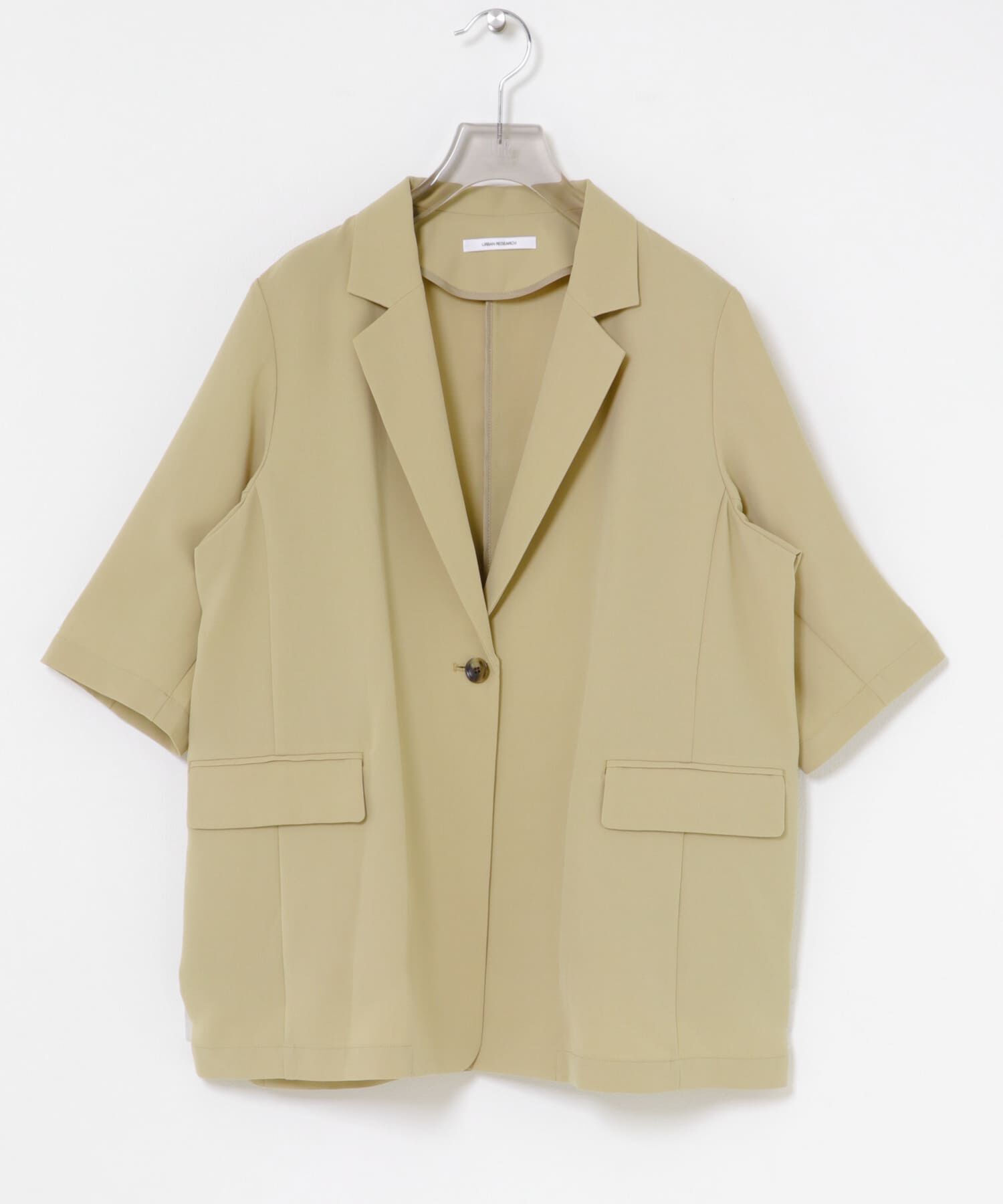 URBAN RESEARCH「『UR TECH DRYLUXE』ハーフスリーブジャケット」|その他|