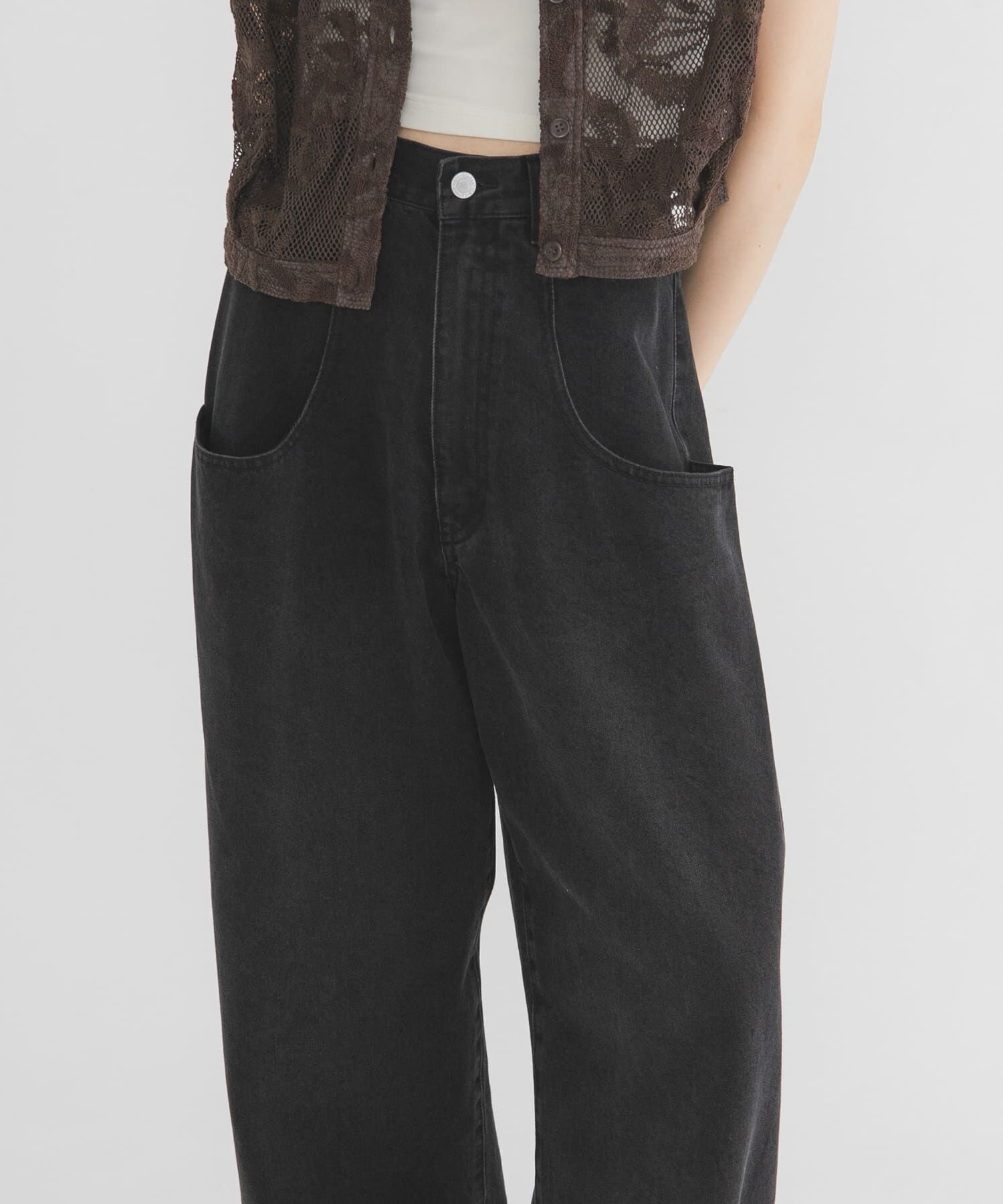  「『3サイズ展開』BIGポケットデザインデニム」|デニム|