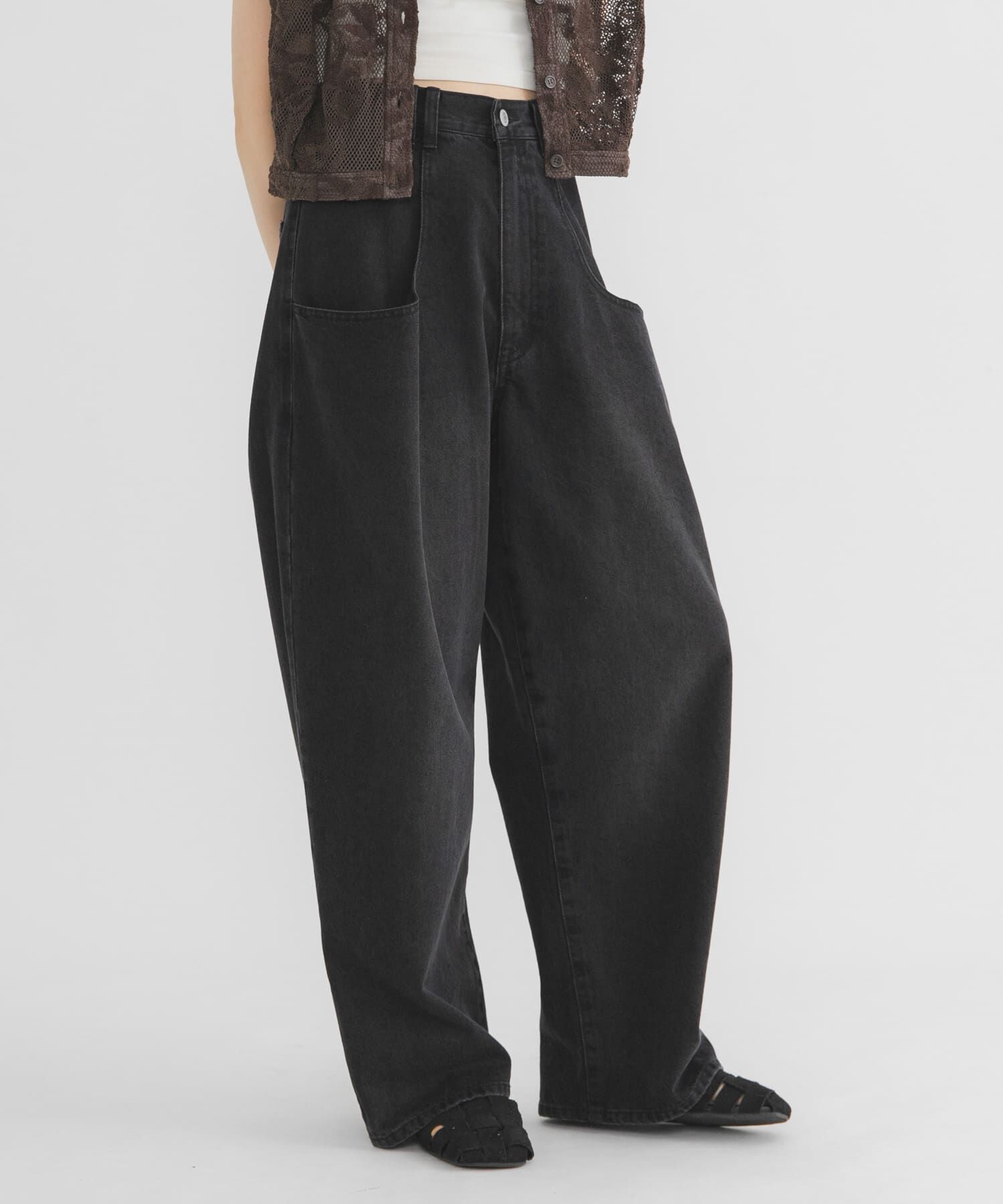  「『3サイズ展開』BIGポケットデザインデニム」|デニム|