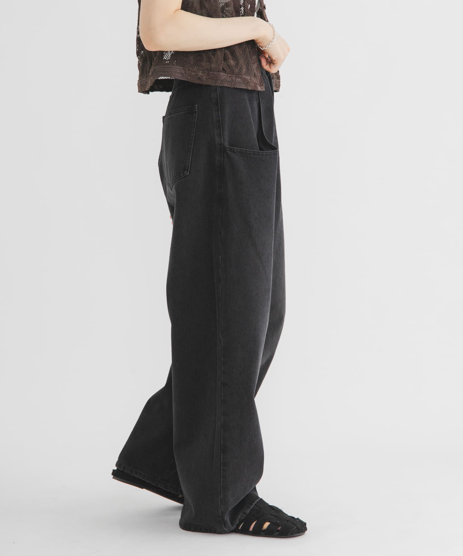  「『3サイズ展開』BIGポケットデザインデニム」|デニム|