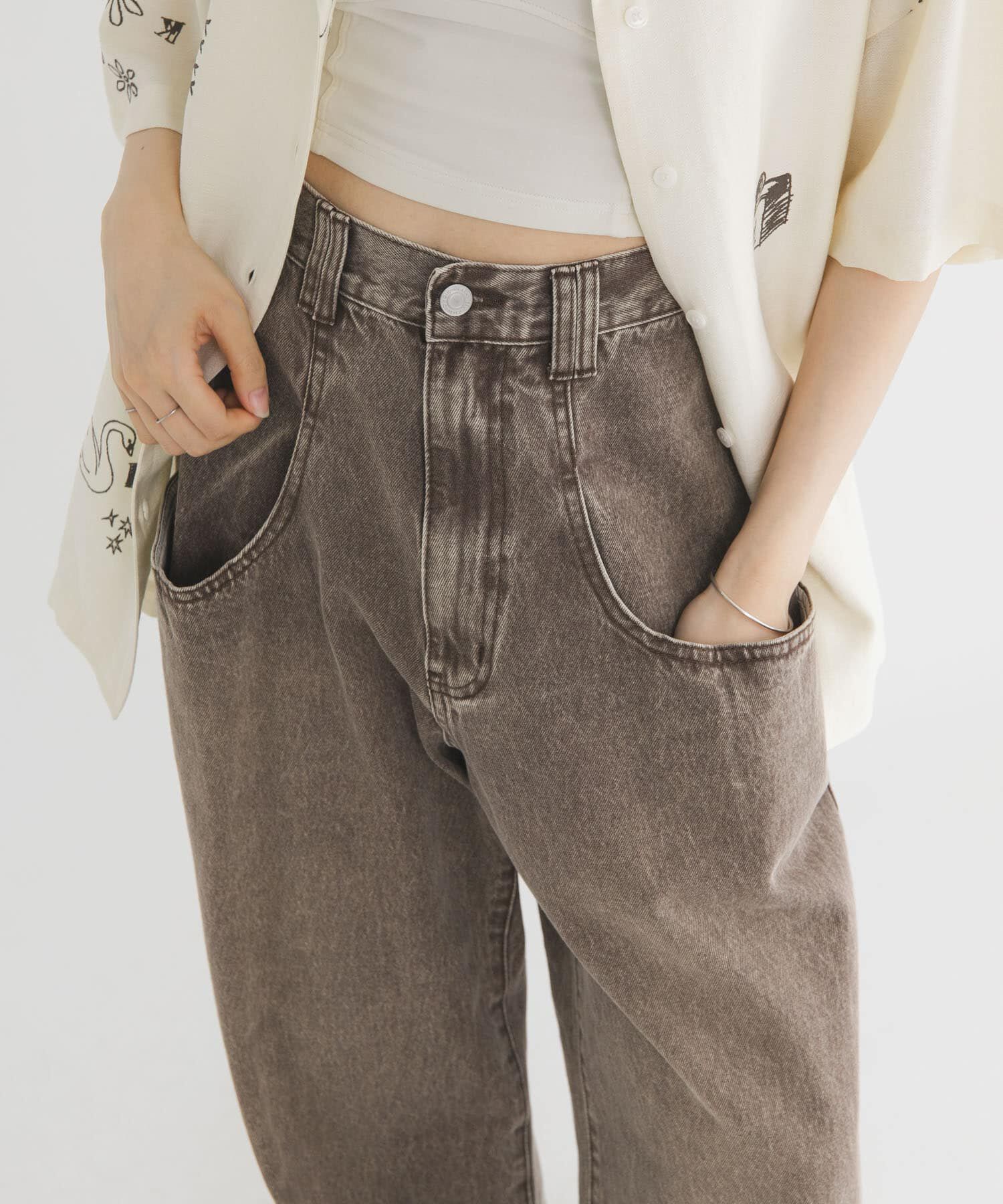  「『3サイズ展開』BIGポケットデザインデニム」|デニム|