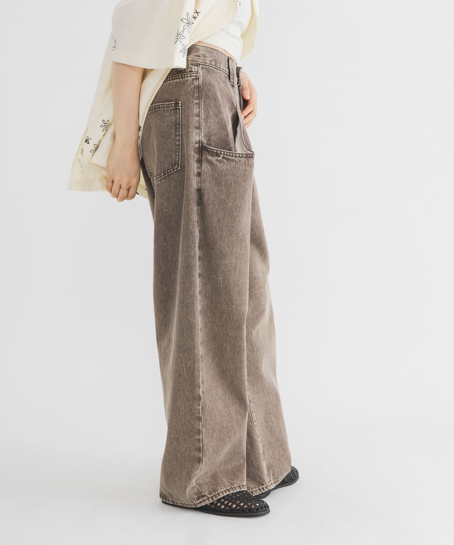  「『3サイズ展開』BIGポケットデザインデニム」|デニム|