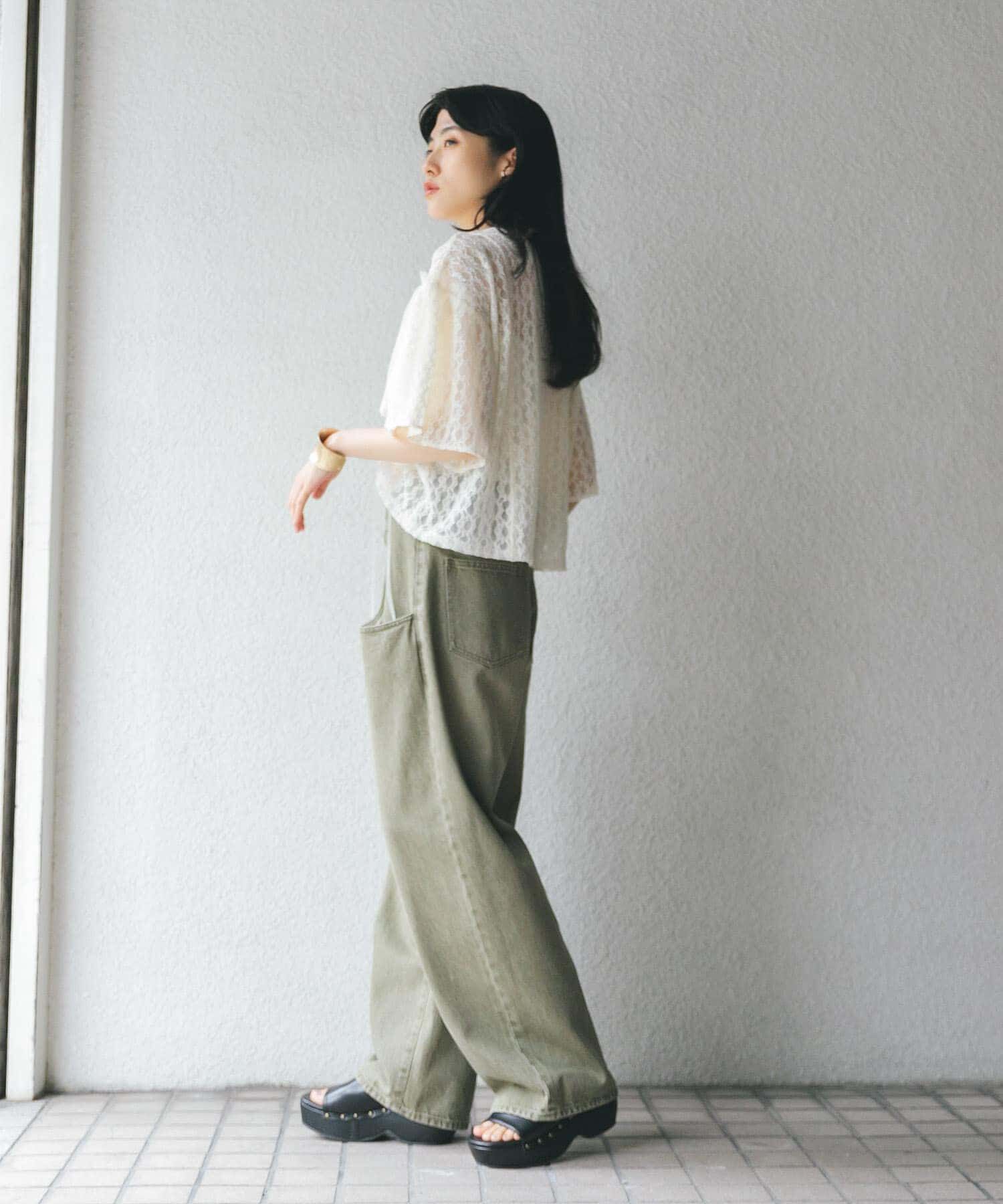  「『3サイズ展開』BIGポケットデザインデニム」|デニム|