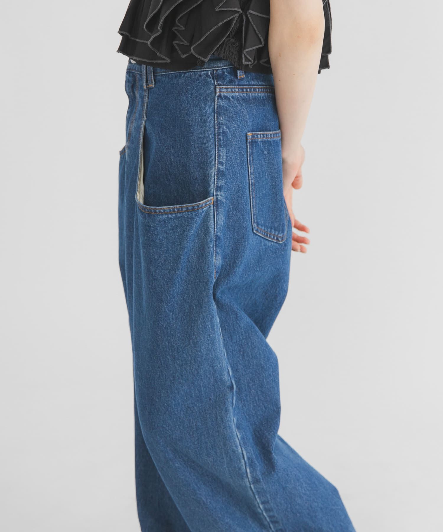  「『3サイズ展開』BIGポケットデザインデニム」|デニム|