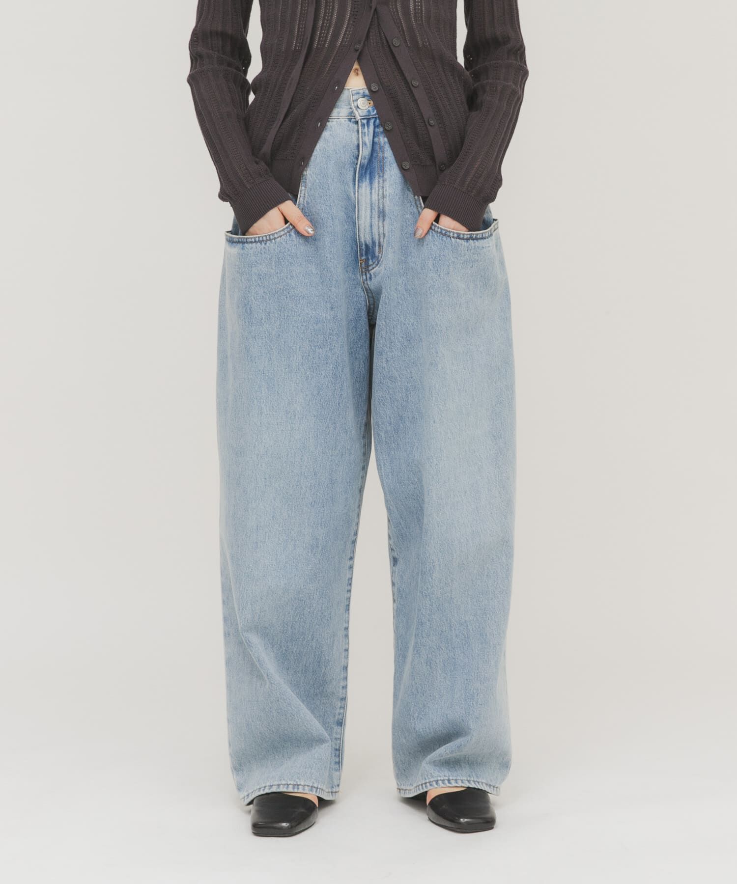  「『3サイズ展開』BIGポケットデザインデニム」|デニム|