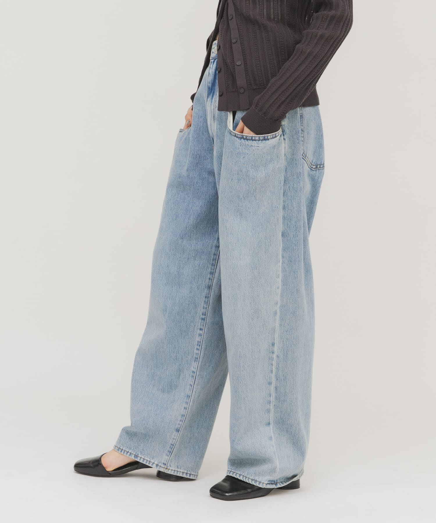  「『3サイズ展開』BIGポケットデザインデニム」|デニム|