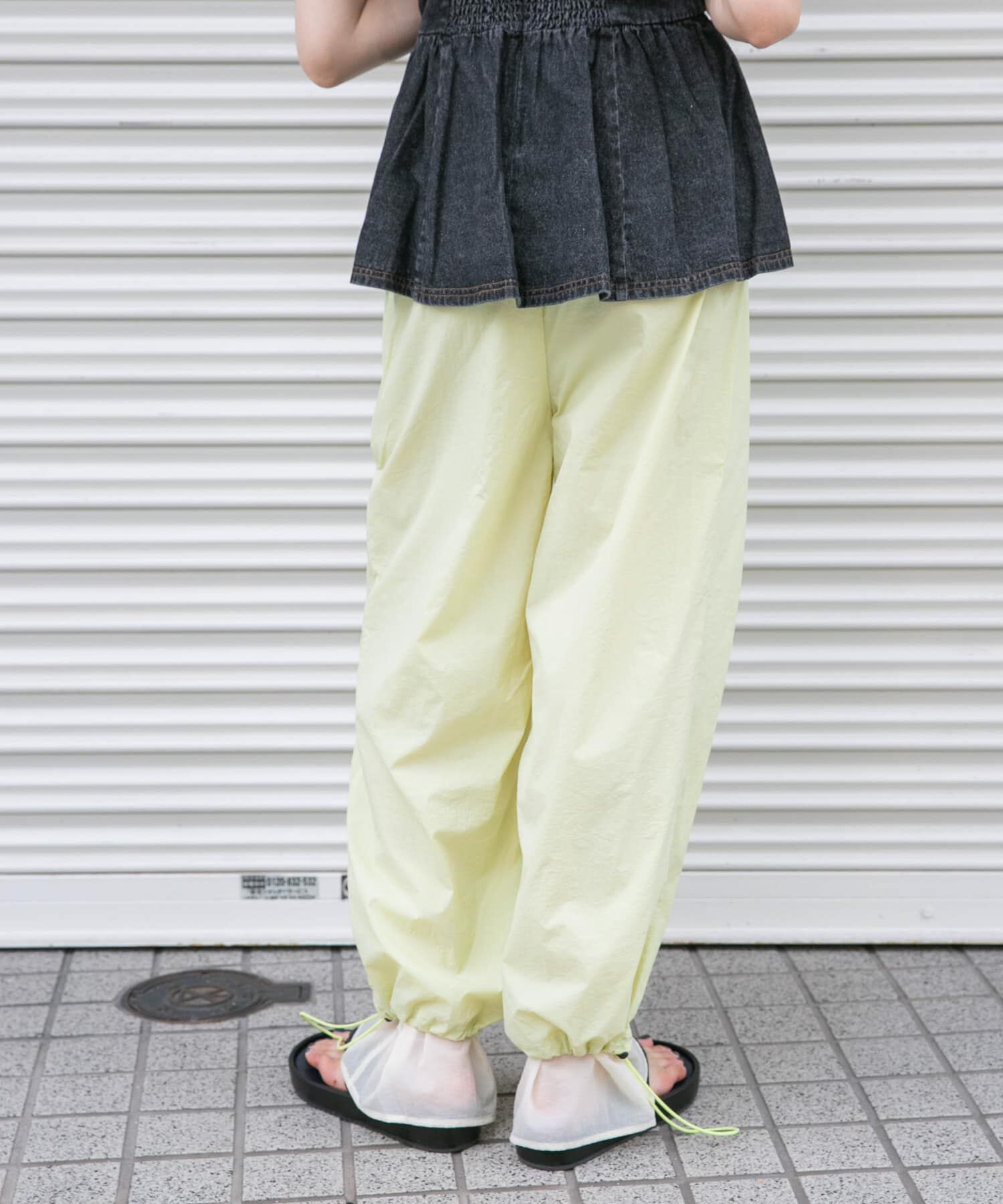  「ドロストレイヤードパンツ」|その他|