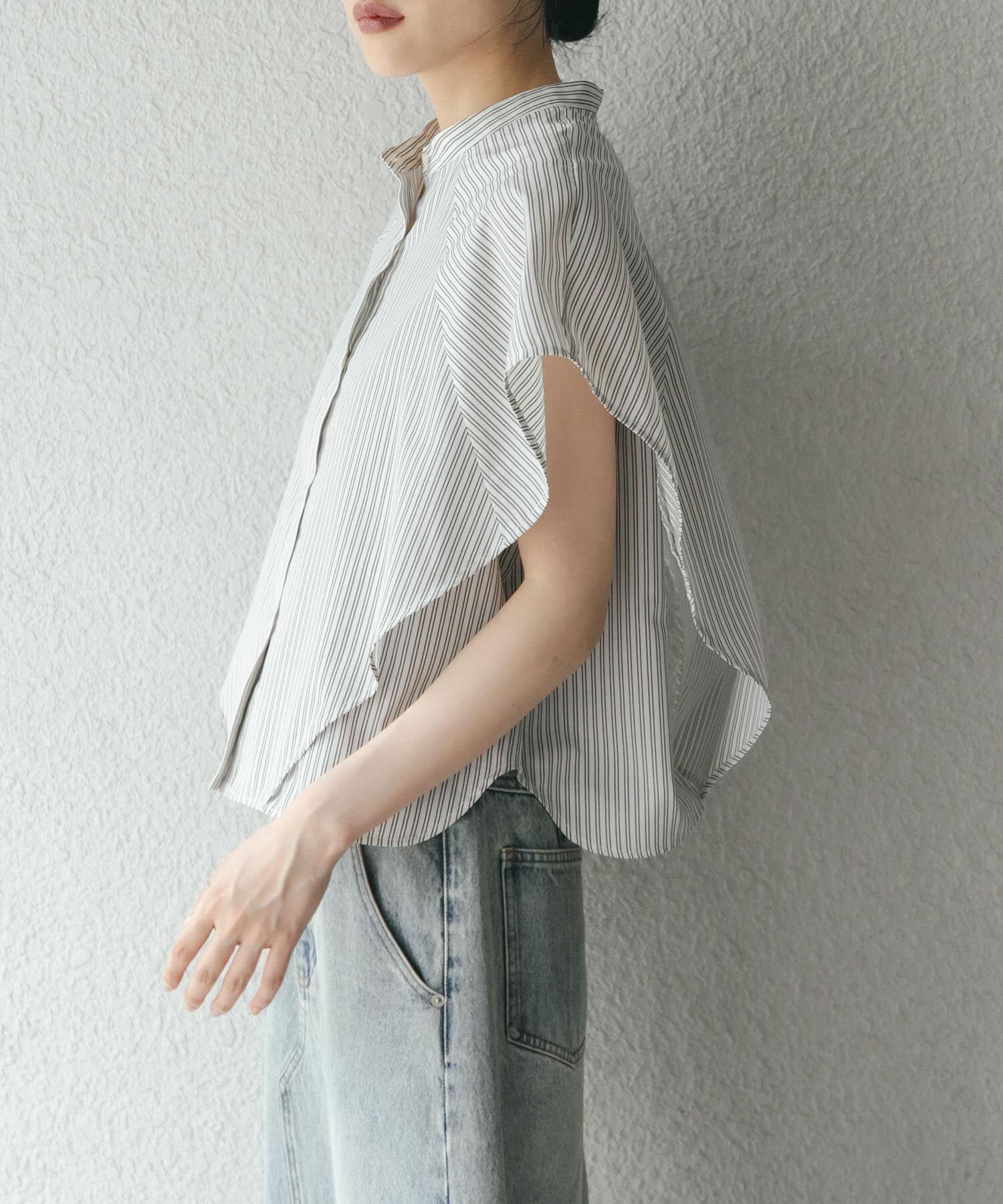  「BOXストライプシャツ」|シャツ・ブラウス|