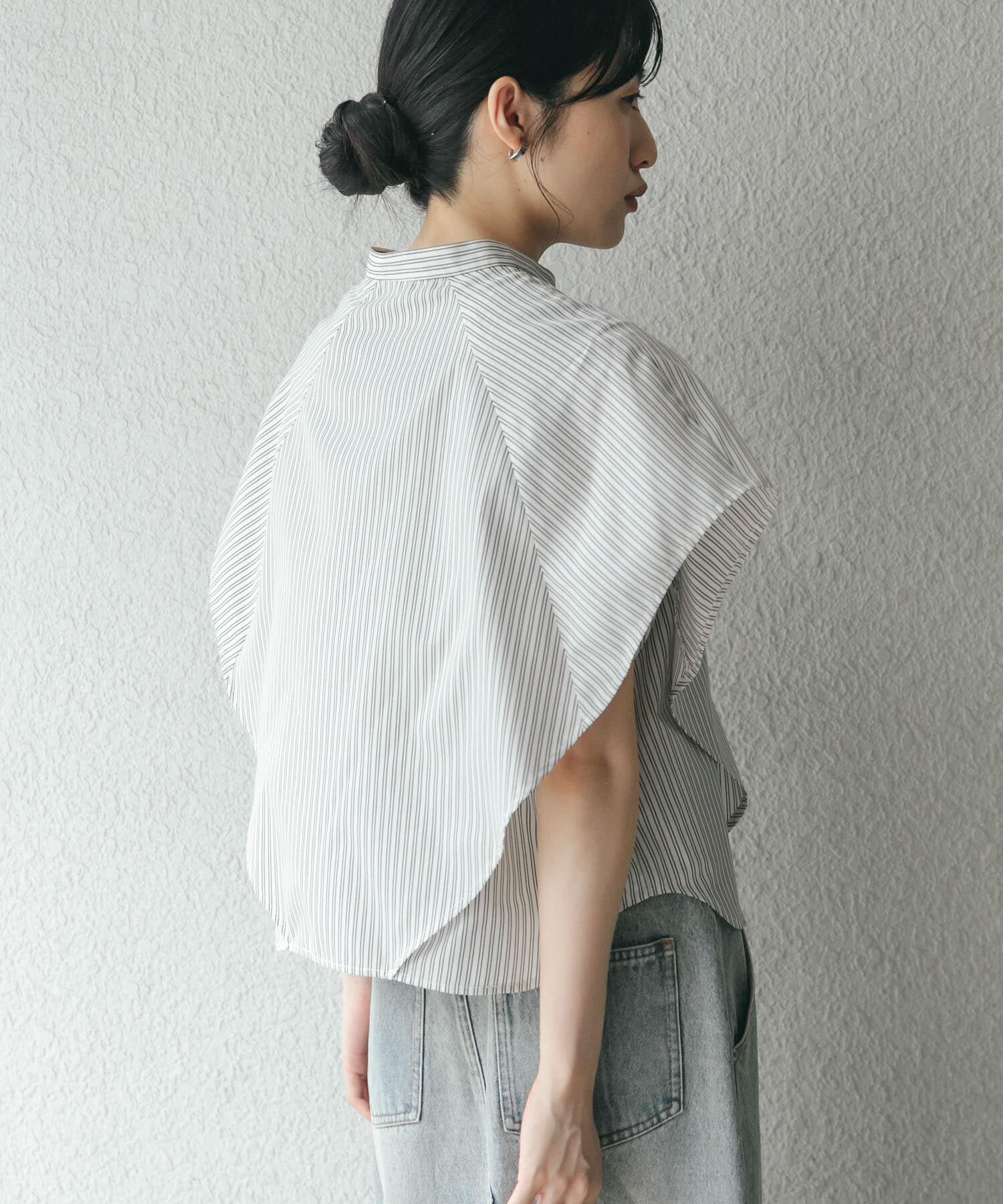  「BOXストライプシャツ」|シャツ・ブラウス|