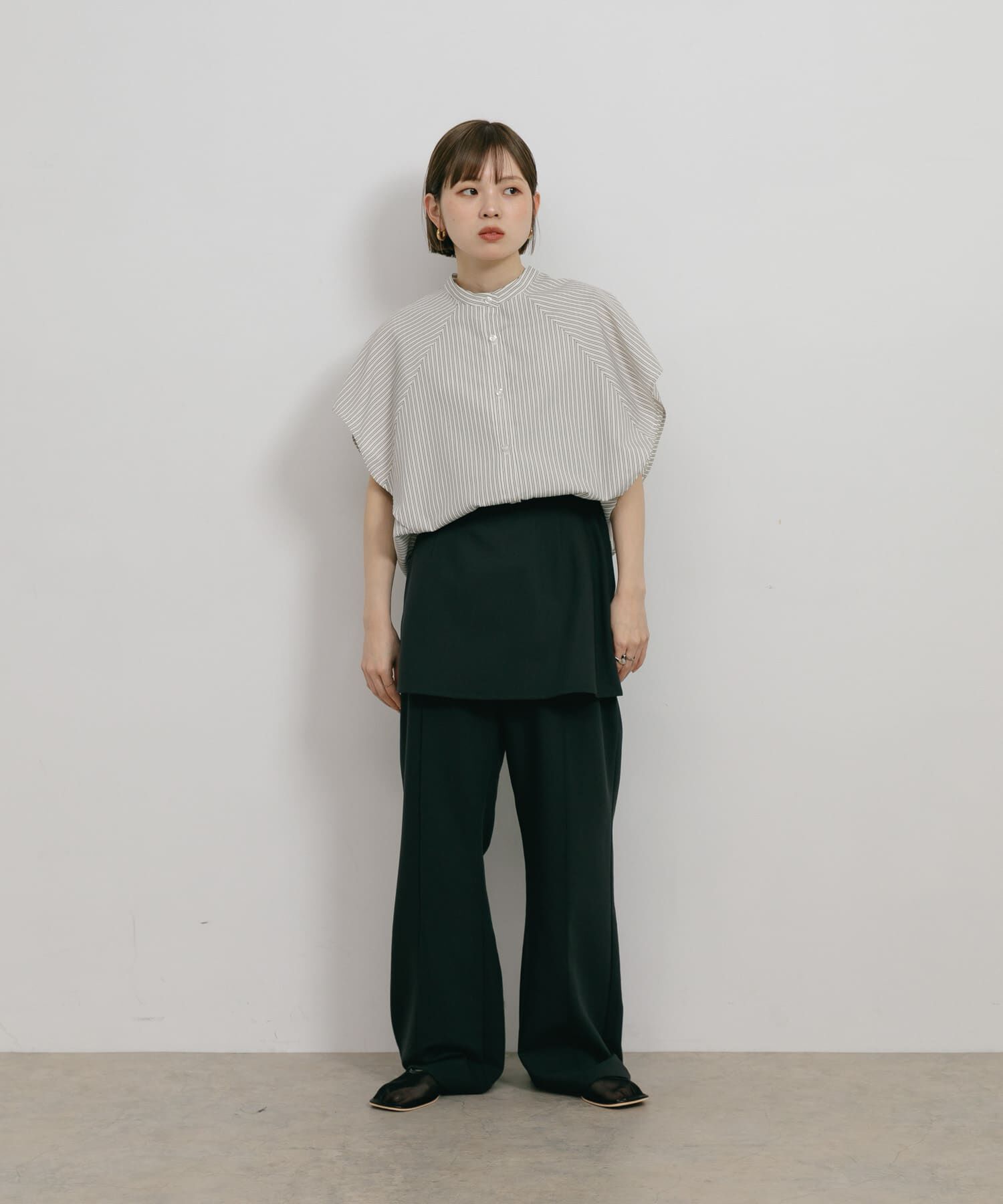  「BOXストライプシャツ」|シャツ・ブラウス|