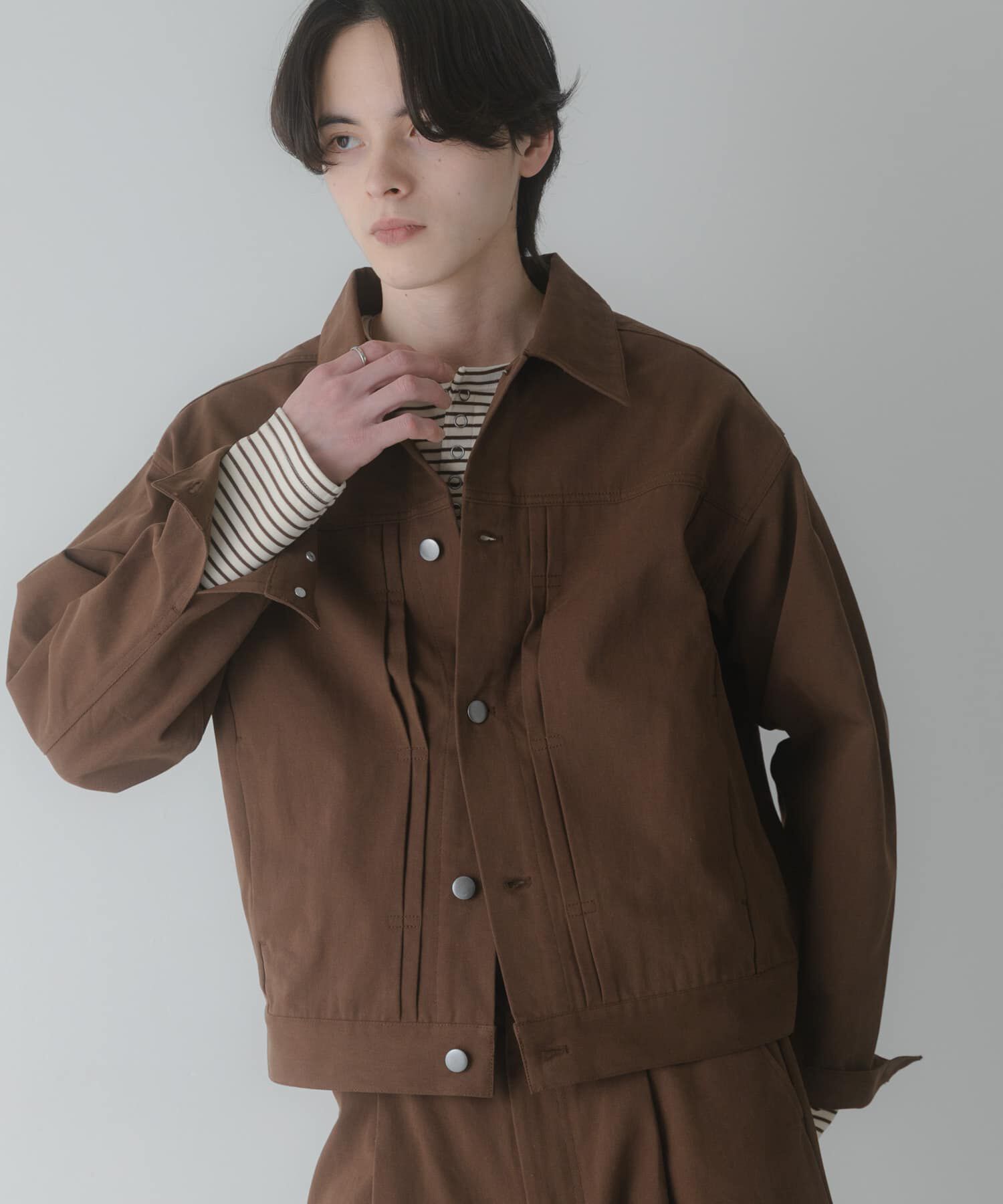 SENSE OF PLACE by URBAN RESEARCH「コットンツイルブルゾン」|ブルゾン・スタジャン|