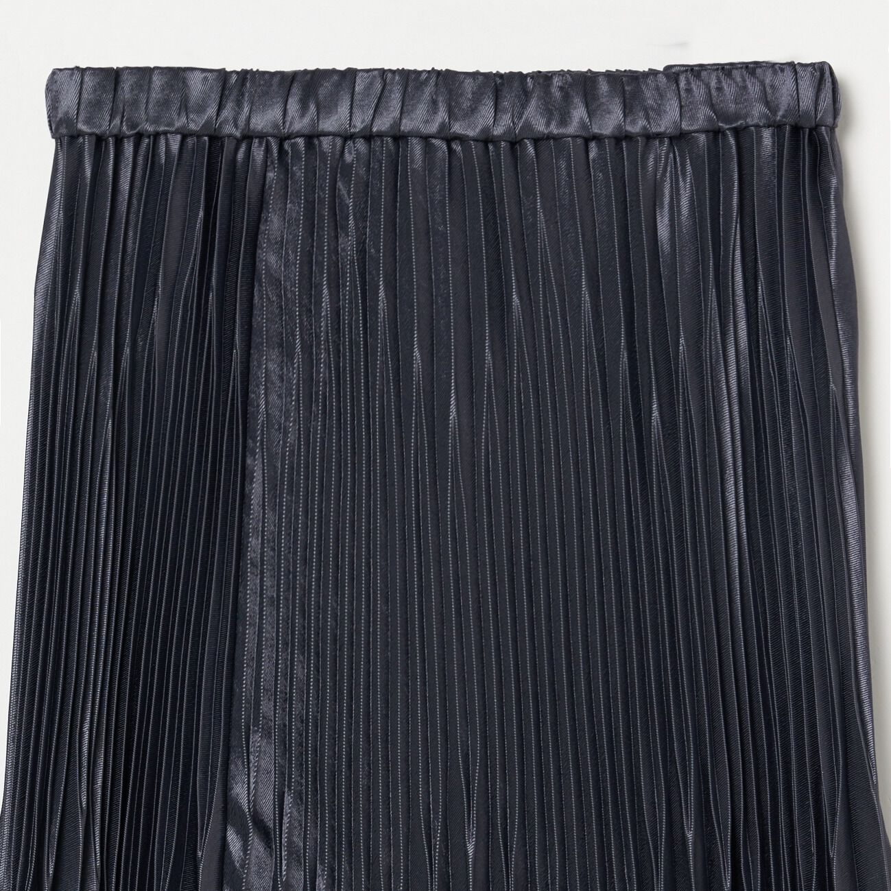 HELIOPOLE「HELIOPOLE SHINY TWILL PLEATED SKIRT」|スカート|