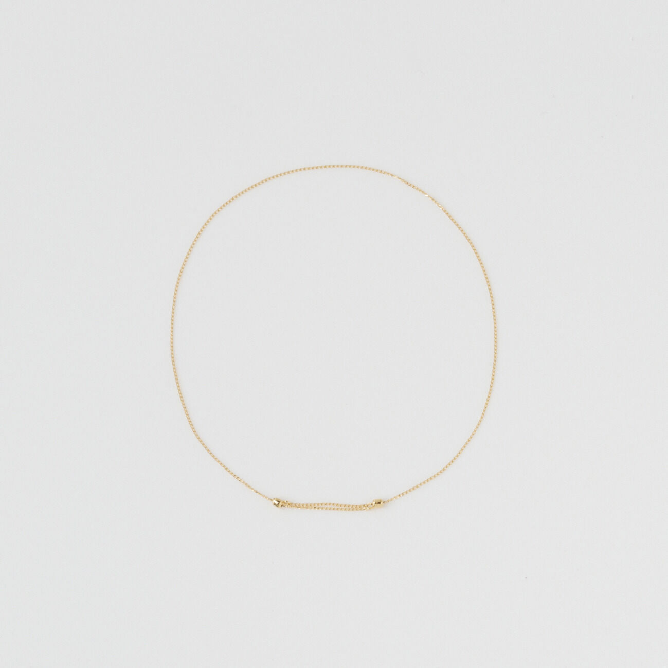  「wePERM All Peop BRACELET 2 Beads 18K」|その他|ゴールド