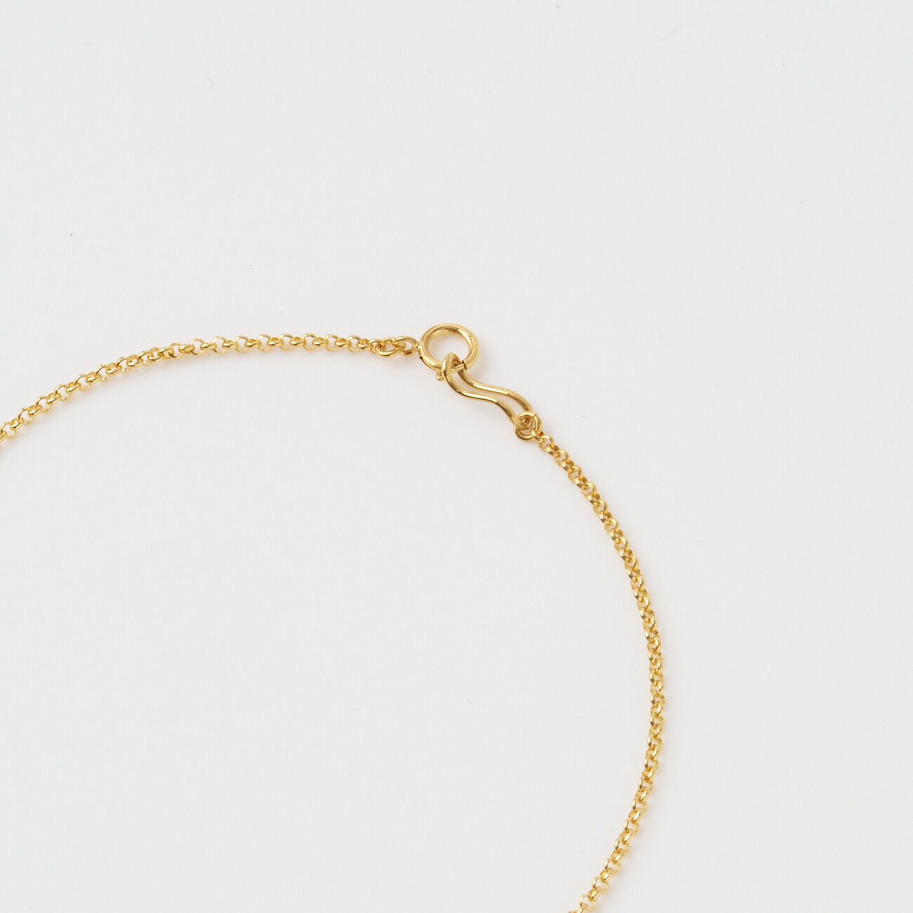  「wePERM Heart Half Round Chain Necklace」|ネックレス|