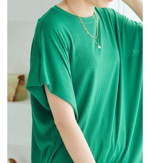  「《WEB限定アイテム》ランダムリブショルダータックプルオーバー」|プルオーバー|