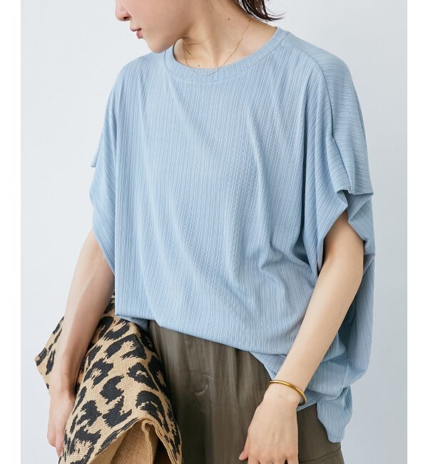  「《WEB限定アイテム》ランダムリブショルダータックプルオーバー」|プルオーバー|