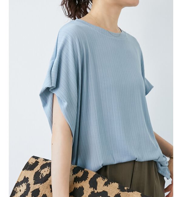  「《WEB限定アイテム》ランダムリブショルダータックプルオーバー」|プルオーバー|