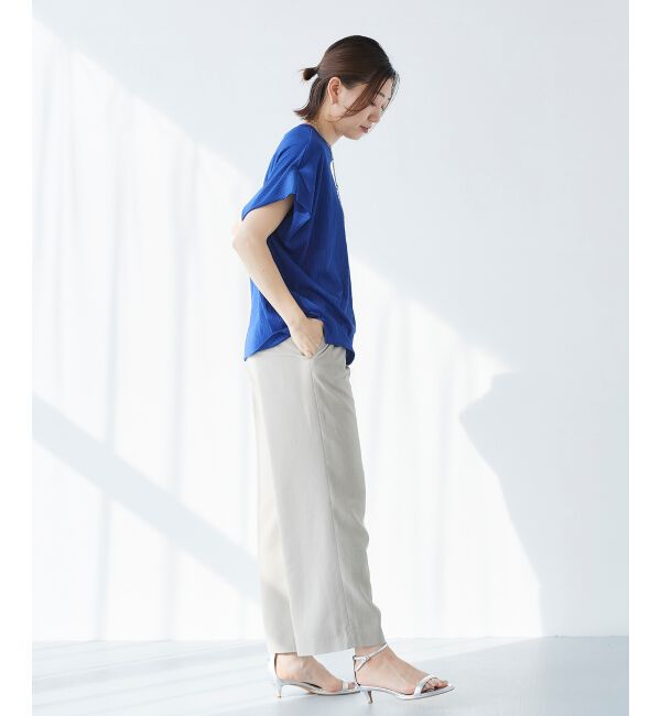  「《WEB限定アイテム》ランダムリブショルダータックプルオーバー」|プルオーバー|