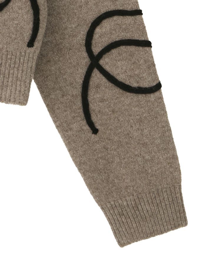 AMERICAN HOLIC「コード刺繍ショートカーディガン」|カーディガン|