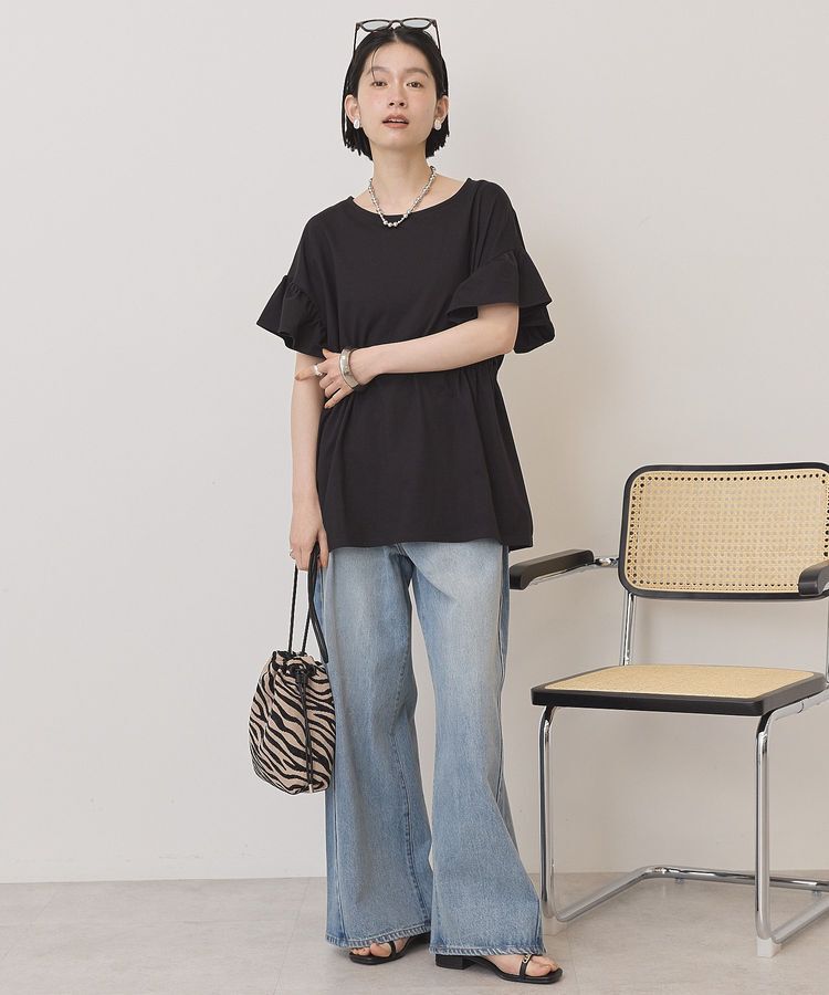 AMERICAN HOLIC「【マルチ機能】袖フレアプルオーバー」|Tシャツ・カットソー|