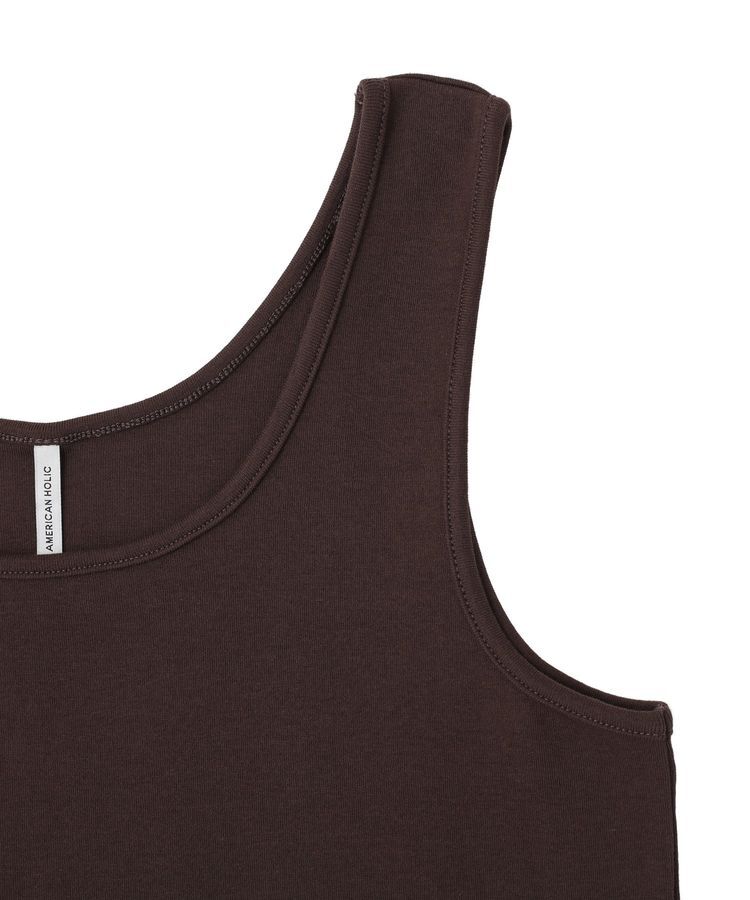 AMERICAN HOLIC「【接触冷感・UVカット】Uネックタンクトップ」|キャミソール|