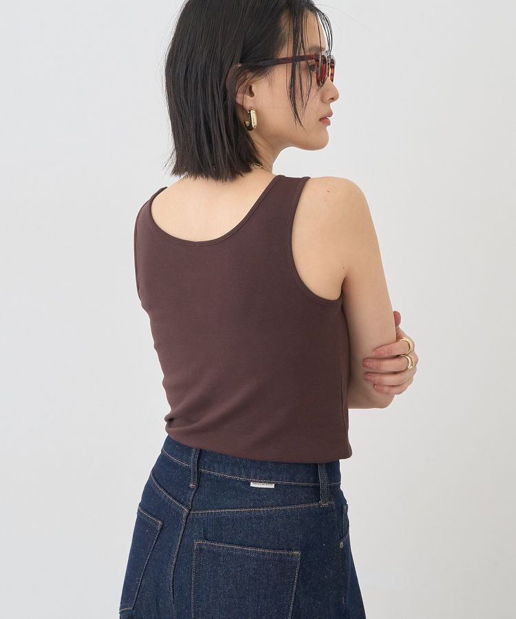 AMERICAN HOLIC「【接触冷感・UVカット】Uネックタンクトップ」|キャミソール|