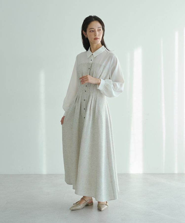 YECCA VECCA「ベアドッキングワンピース」|ワンピース|