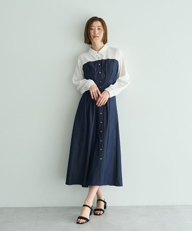 YECCA VECCA「ベアドッキングワンピース」|ワンピース|