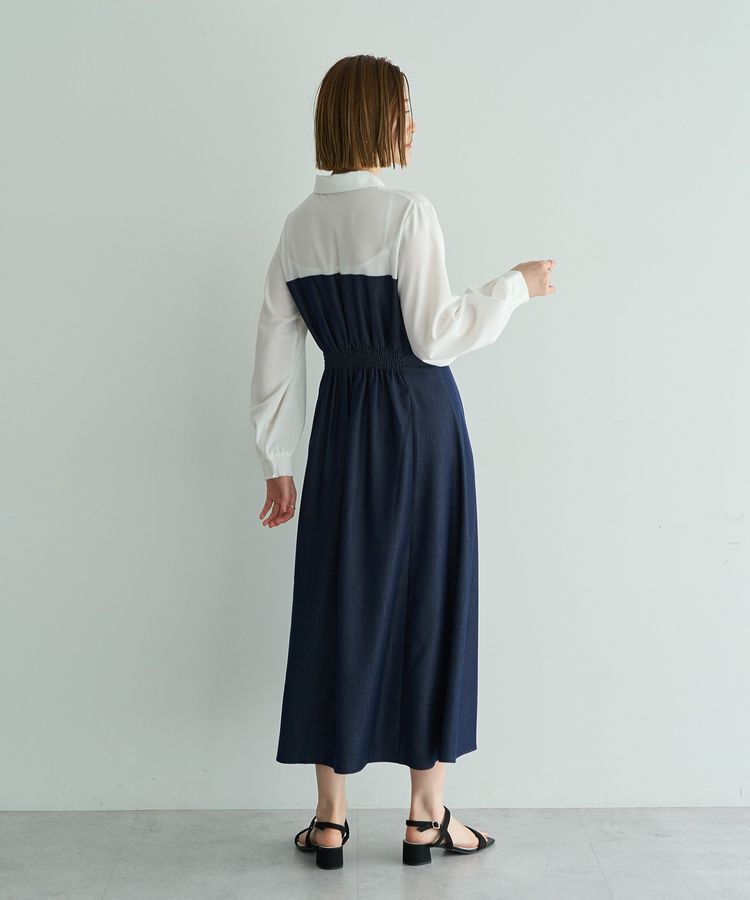 YECCA VECCA「ベアドッキングワンピース」|ワンピース|