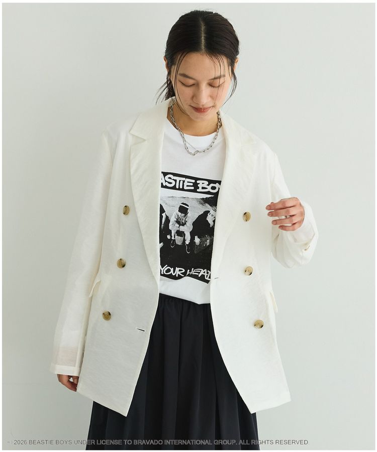 GARAGE OF GOOD CLOTHING「【日本製】シアーダブルブレストテーラードジャケット」|テーラードジャケット|