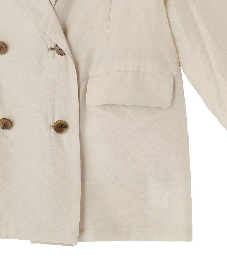 GARAGE OF GOOD CLOTHING「【日本製】シアーダブルブレストテーラードジャケット」|テーラードジャケット|