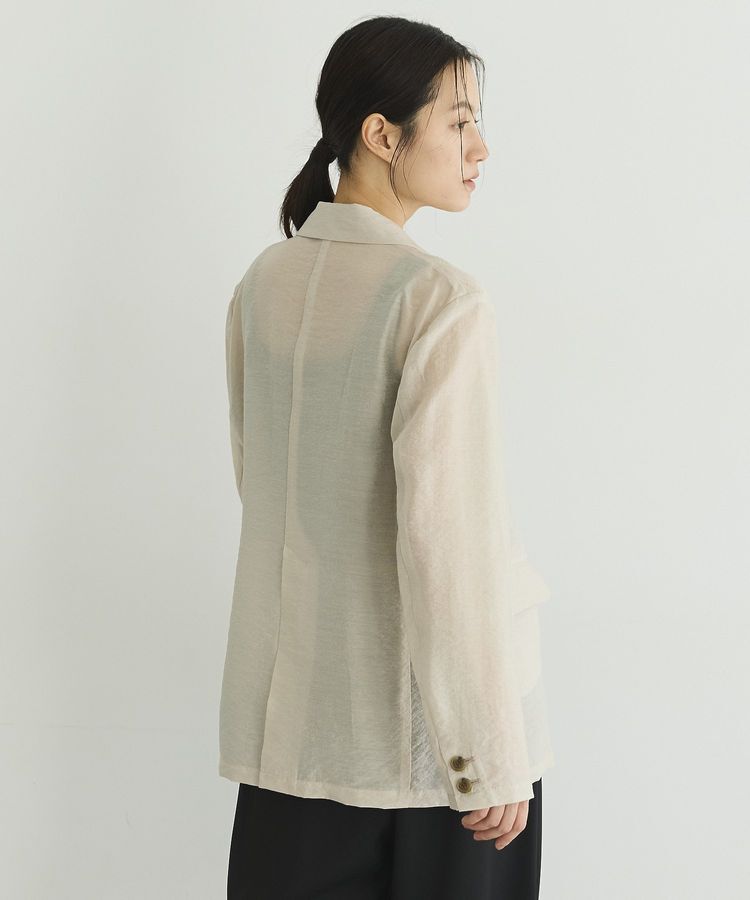 GARAGE OF GOOD CLOTHING「【日本製】シアーダブルブレストテーラードジャケット」|テーラードジャケット|