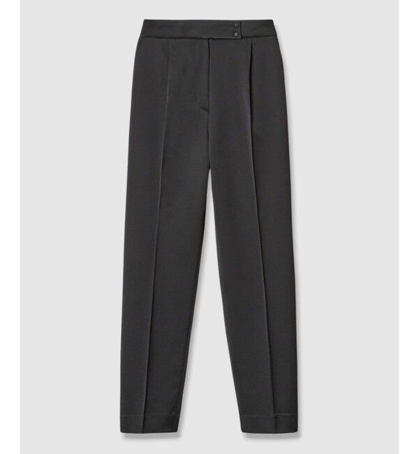 allureville「クロップドテーパードパンツ」|チノ|