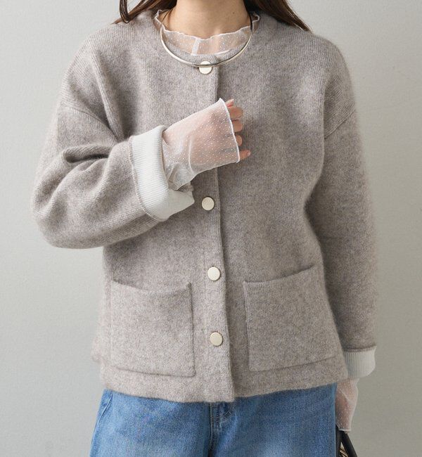  「【リバイバル】ドットチュールドッキングレイヤードカットソー」|Tシャツ・カットソー|