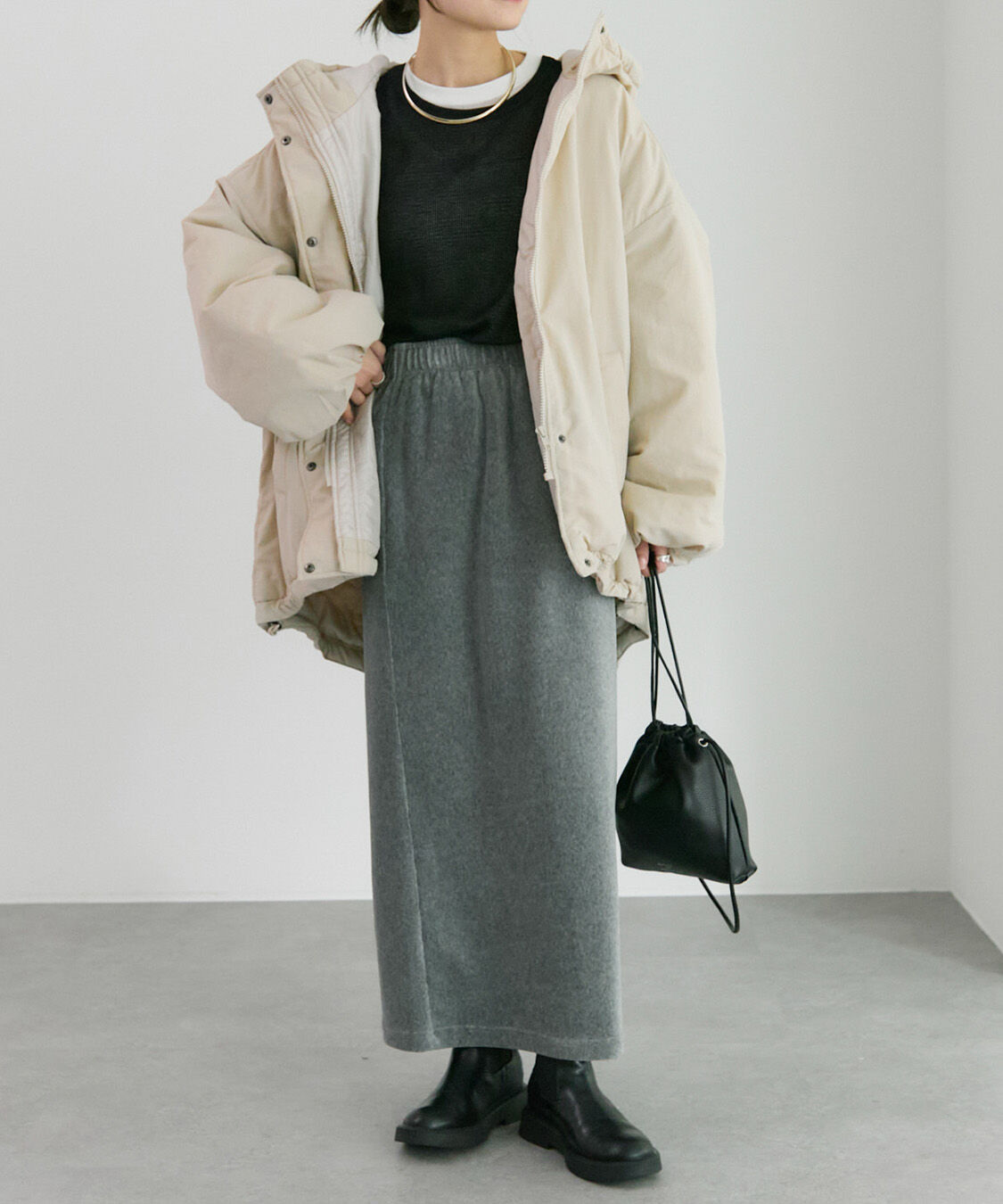  「【WEB限定】中わたモンスターパーカー」|テーラードジャケット|