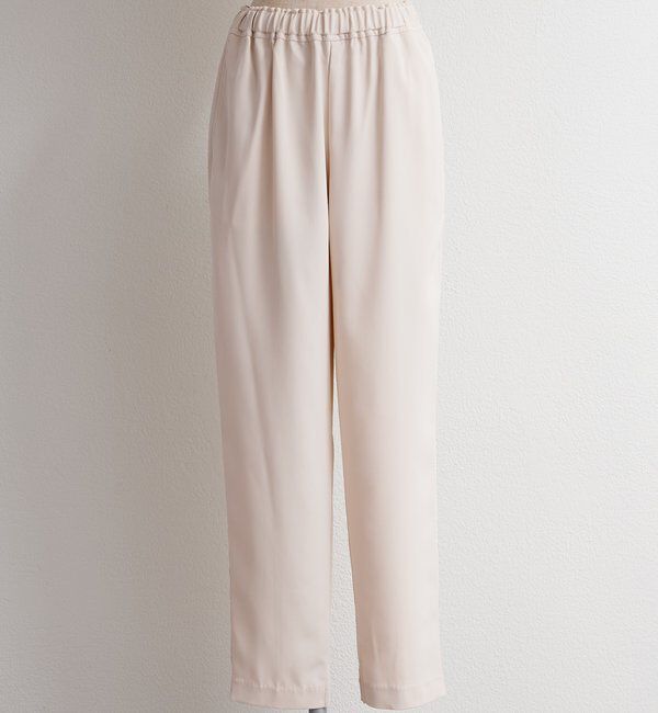  「【Du noir】ストレッチジョーゼットインスリットパンツ」|その他|