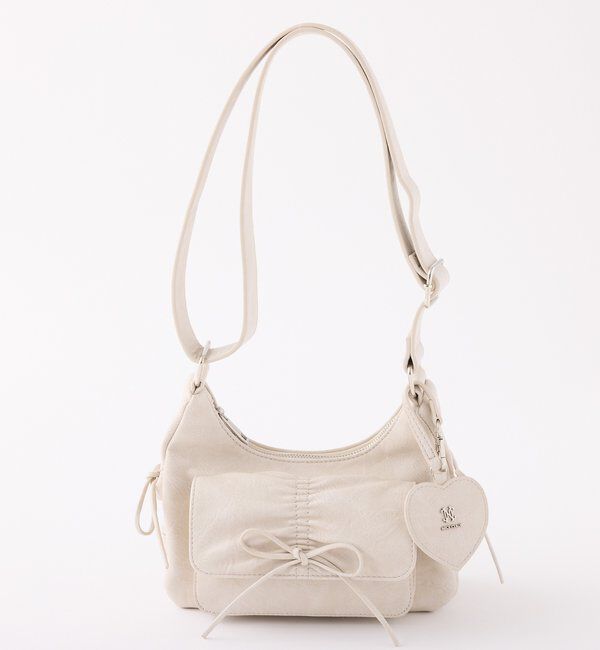  「【ペットボトルが入る！】ミラー付きドロストバック」|ショルダー・メッセンジャー|