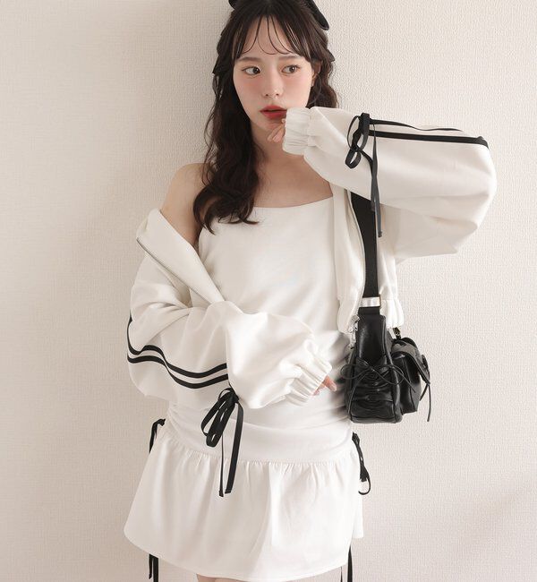  「【ペットボトルが入る！】ミラー付きドロストバック」|ショルダー・メッセンジャー|