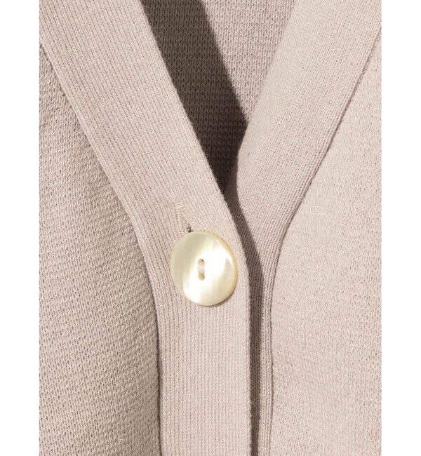 MIDIUMISOLID「MIDIUMISOLID for Ladies スリットスリーブニットカーディガン」|カーディガン|