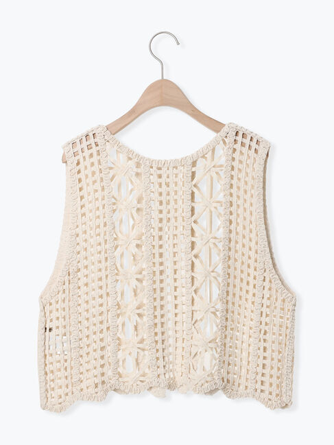 Samansa Mos2「テープベスト」|ダウンベスト・ベスト|