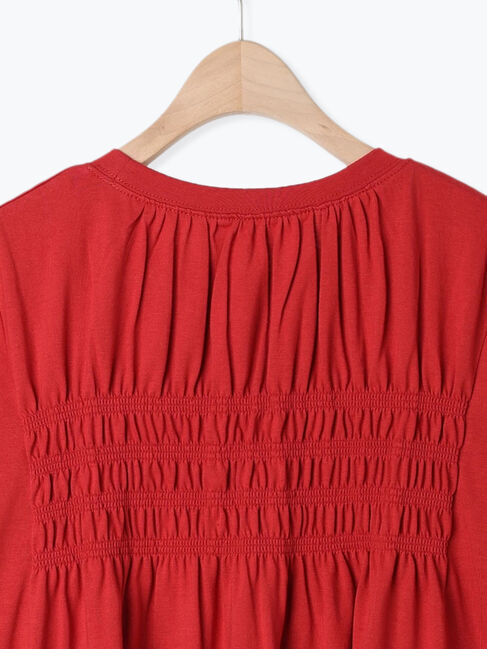 SM2「[接触冷感]シャーリングロゴプリントTシャツ」|Tシャツ・カットソー|