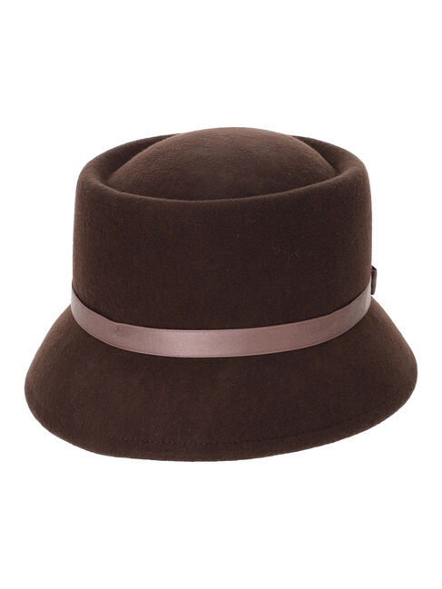 Samansa Mos2「【消臭効果】ウールフェルトハット」|その他|ダークブラウン